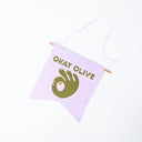 Okay Olive Pennant
