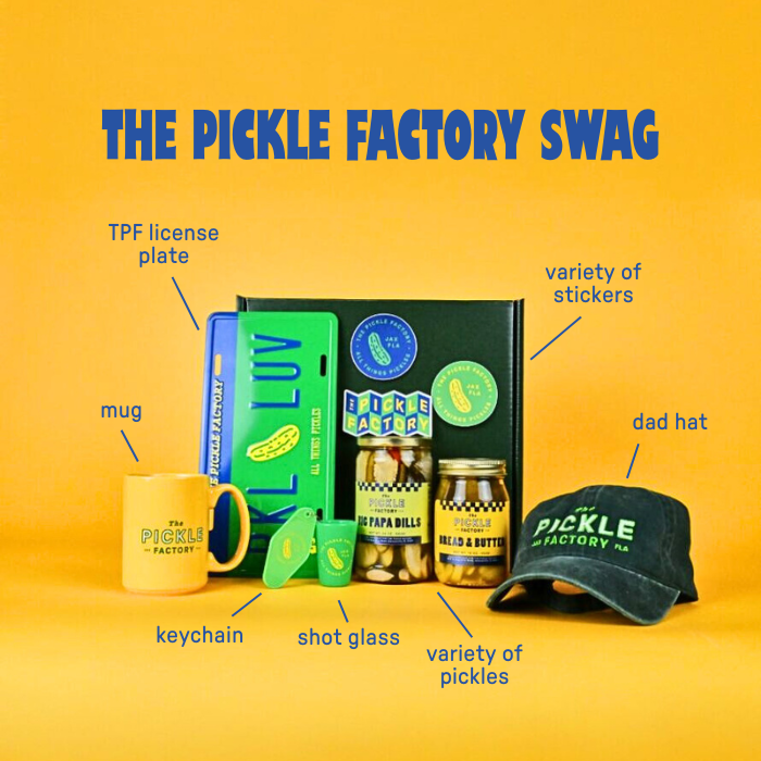 The Pickle Factory Swag