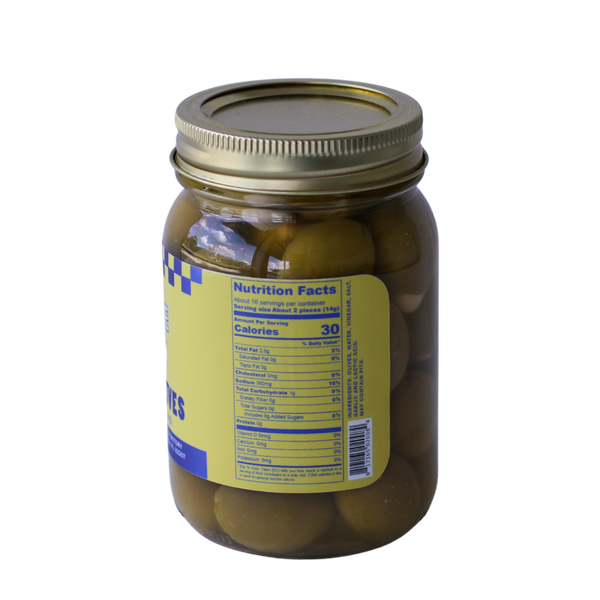 TPF Garlic Stuffed Olives