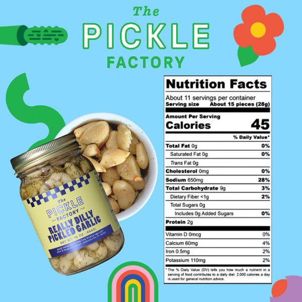 Really Dilly Pickled Garlic