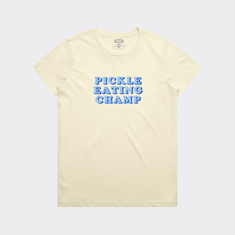 Pickle Eating Champion Tee
