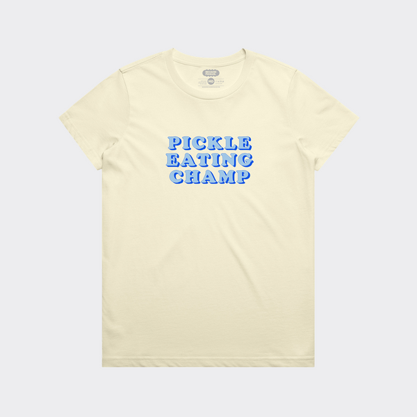 Pickle Eating Champion Tee
