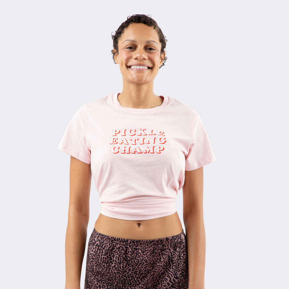 Pickle Eating Champion Tee