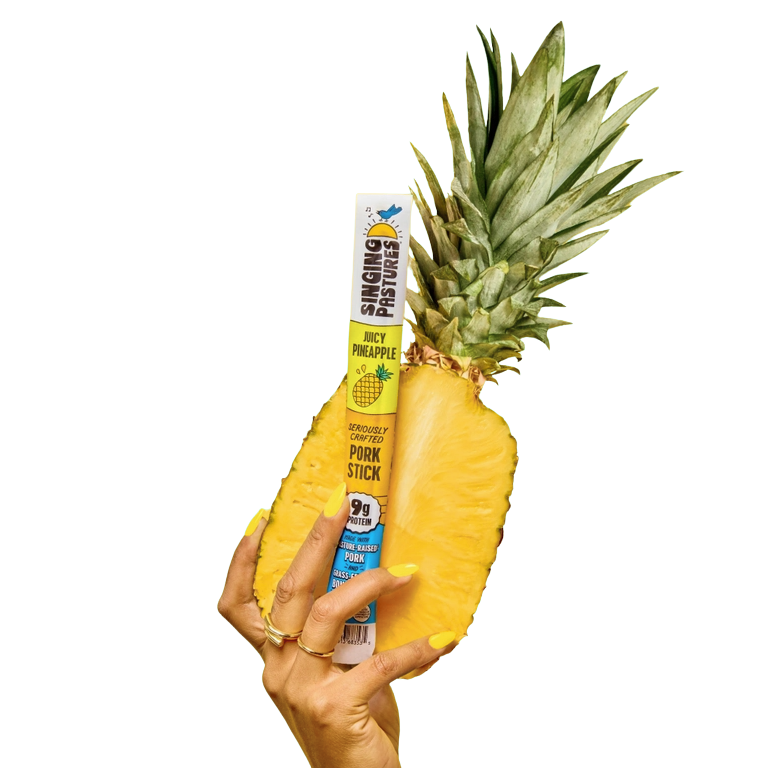 Juicy Pineapple, Pork Sticks