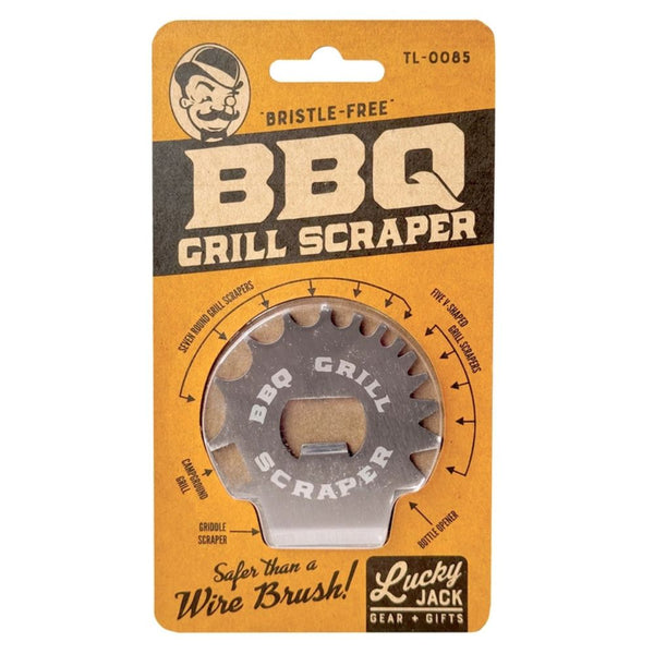 Universal Grill Scraper – Bristle-Free BBQ Tool