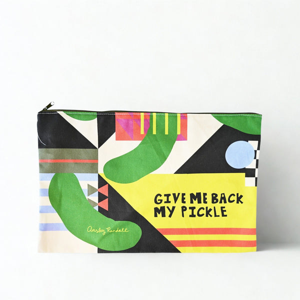Jumbo Pouch "Give Me Back My Pickle"