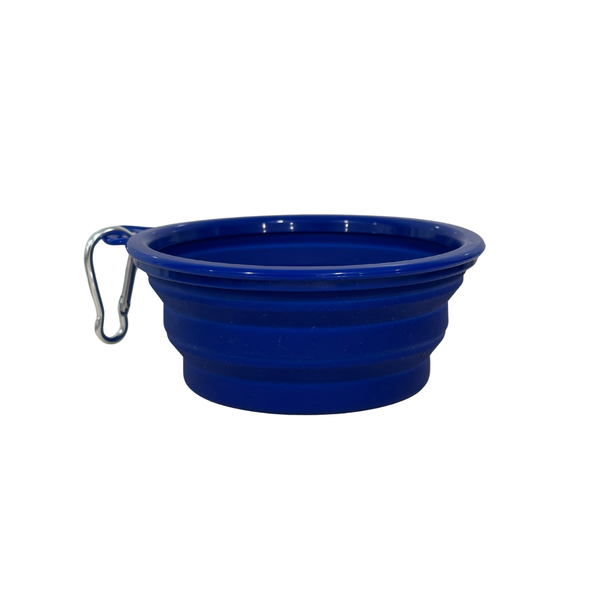 Collapsible Pet Bowl - Blue