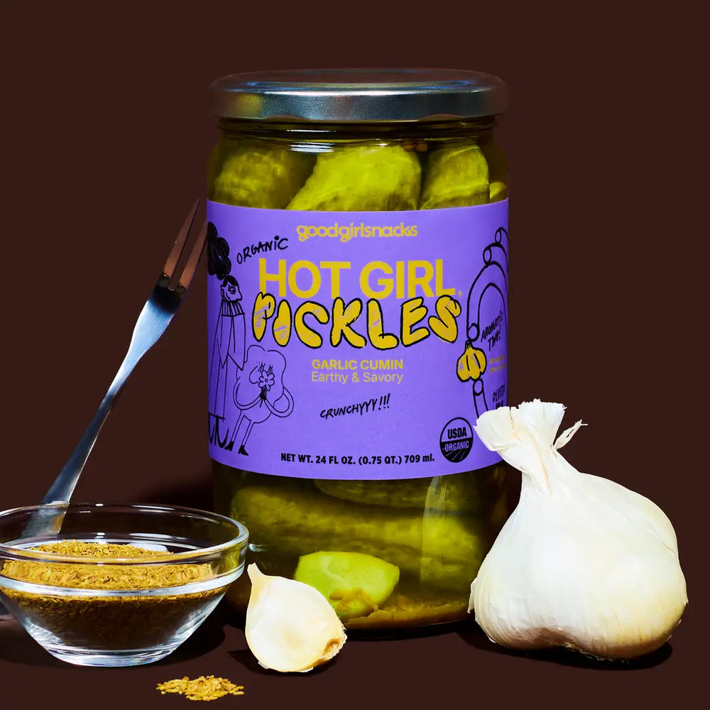 Hot Girl Pickles Garlic Cumin