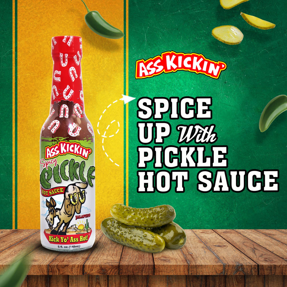 Ass Kickin' Spicy Pickle Jalapeno Hot Sauce