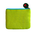 Beaded Olive Coin Purse