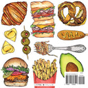 A Delicious Coloring Book