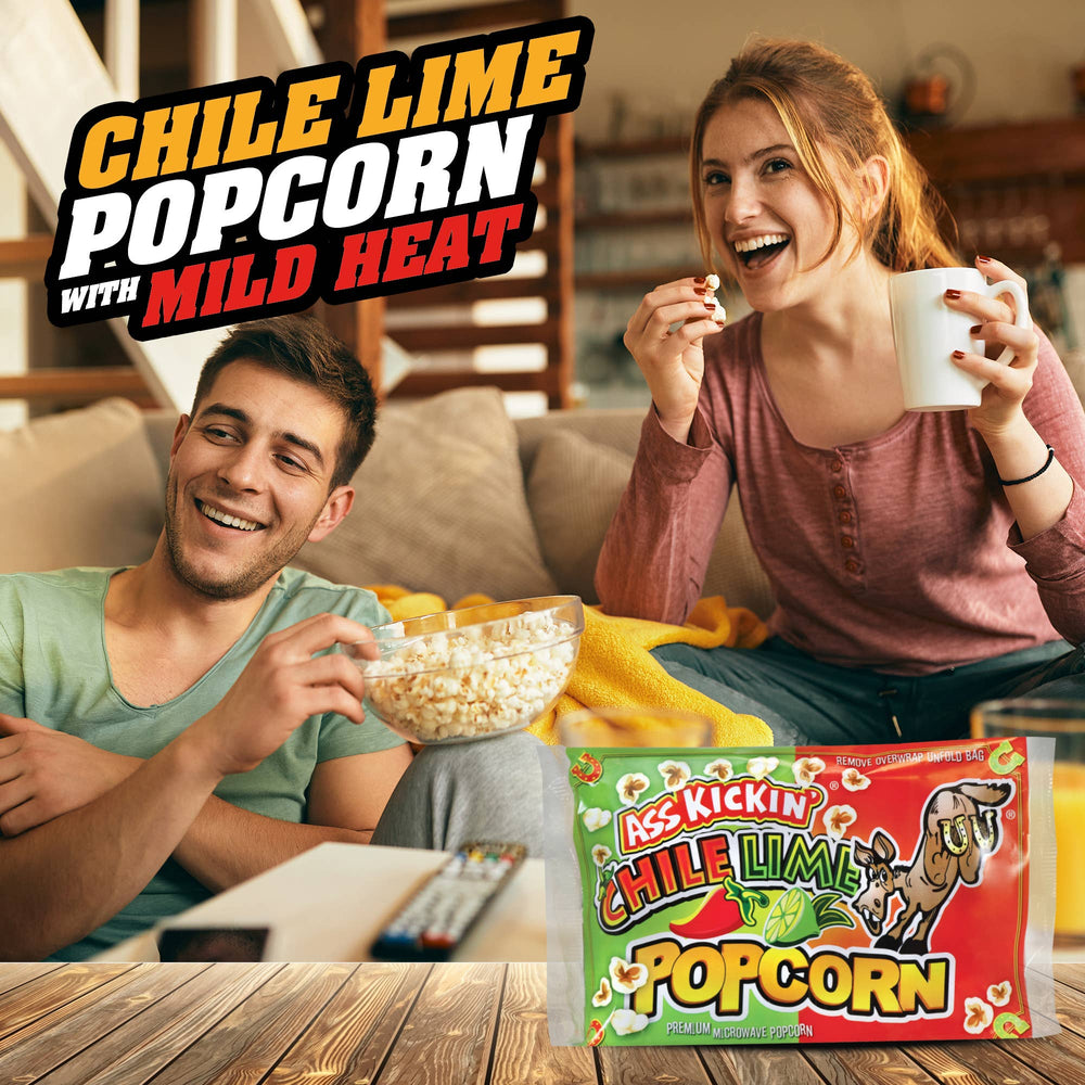 Ass Kickin' Chile Lime Microwave Popcorn
