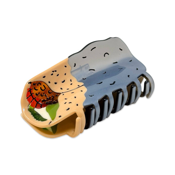 Mission Burrito Hair Claw