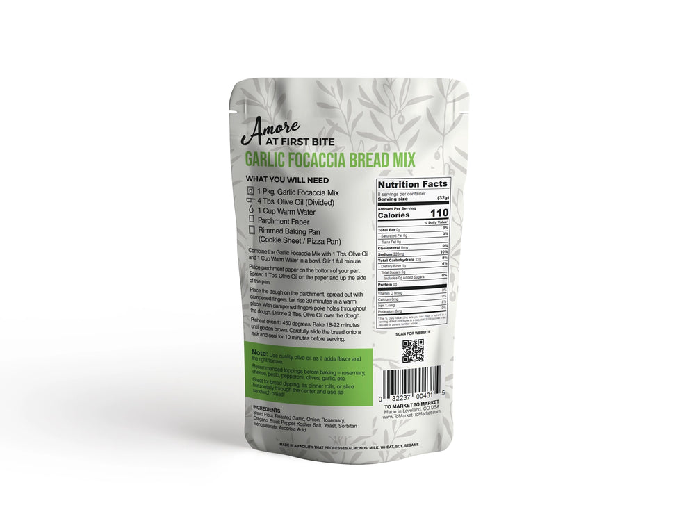 Garlic Focaccia Bread Mix