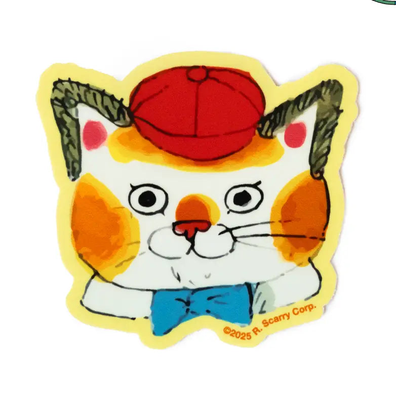 Richard Scarry® - Huck Cat Sticker