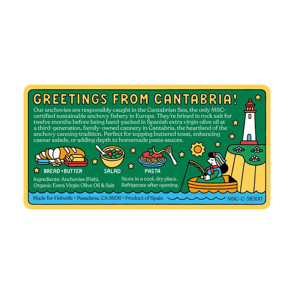 Cantabrian Anchovies in Extra Virgin Olive Oil