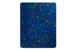 Medium Cutting Board in Blue Confetti