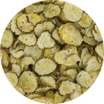 Freeze Dried Dill Pickle Chips (Less Salty)
