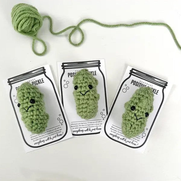 Positive Crochet Pickles