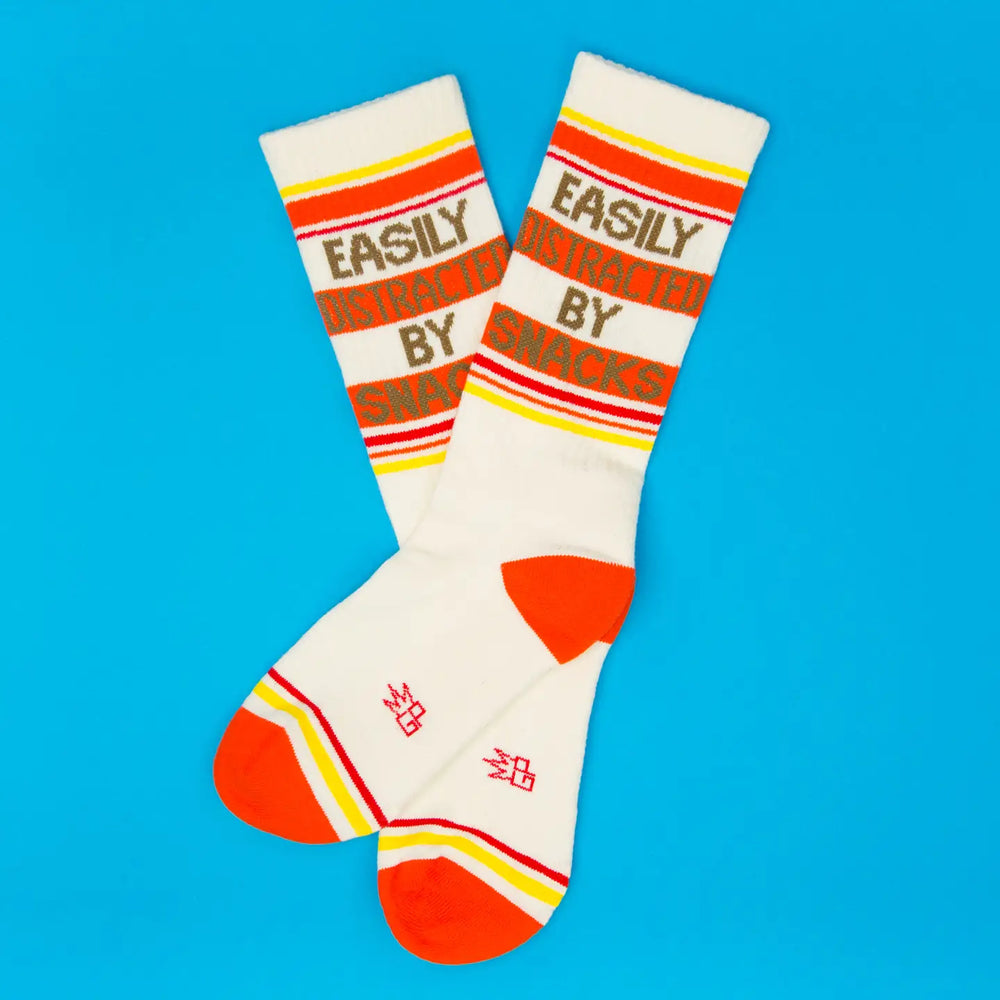 Easily Distracted By Snacks Socks