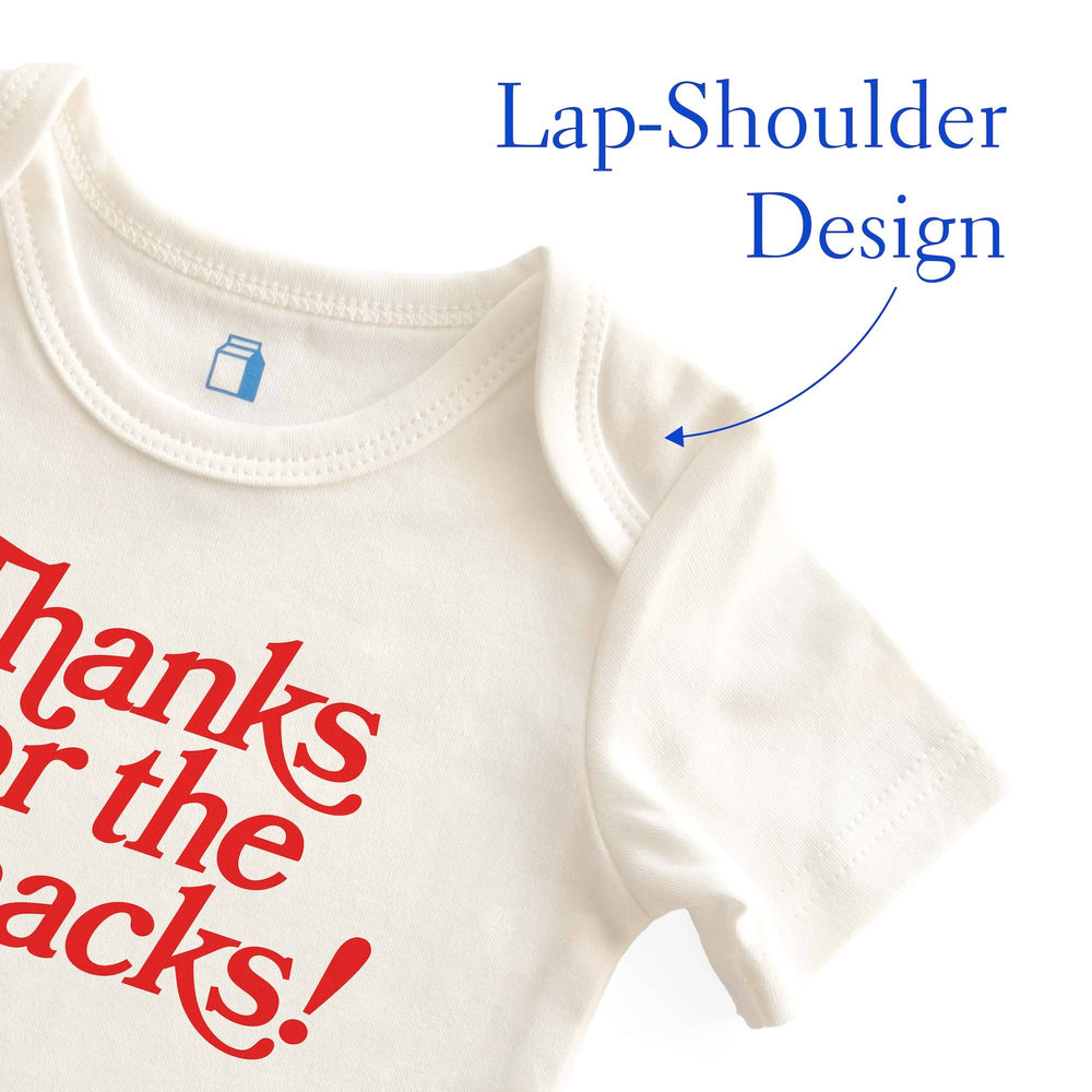 Baby Bodysuit Thanks for the Snacks!