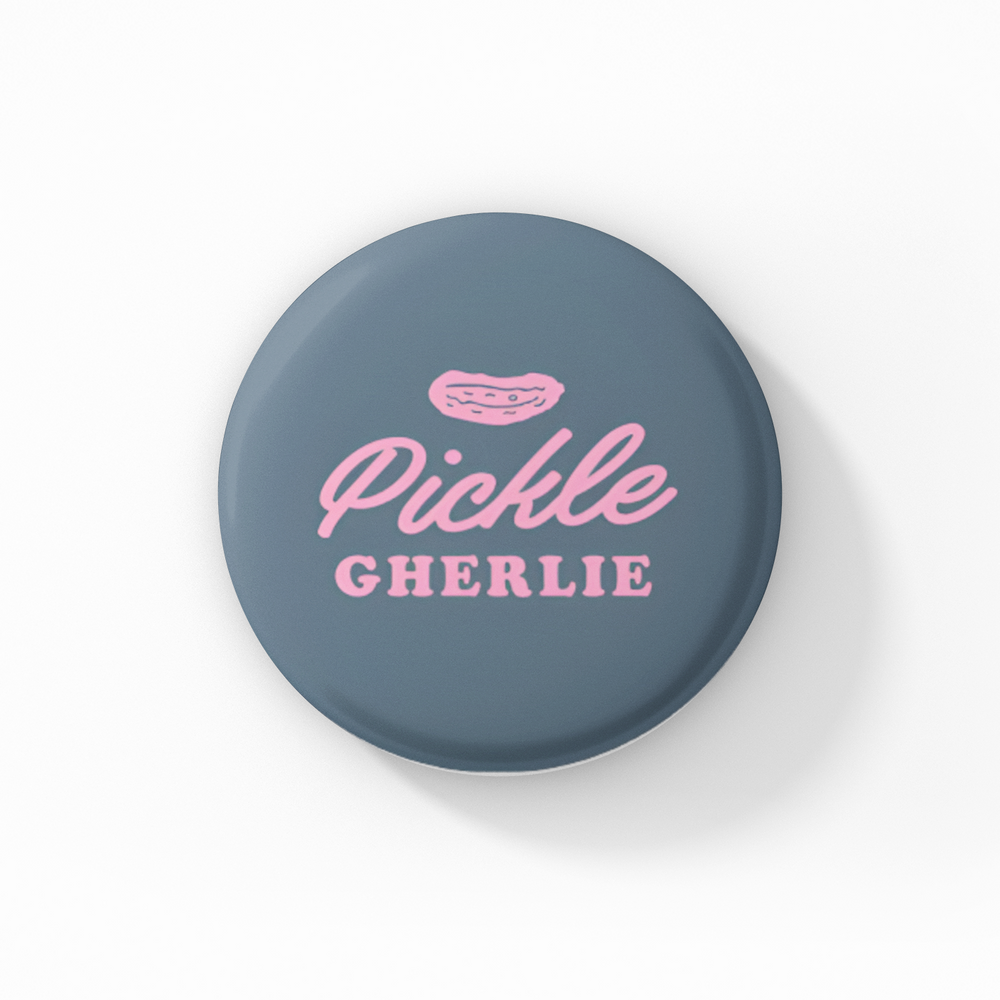 Pickle Gherlie Button
