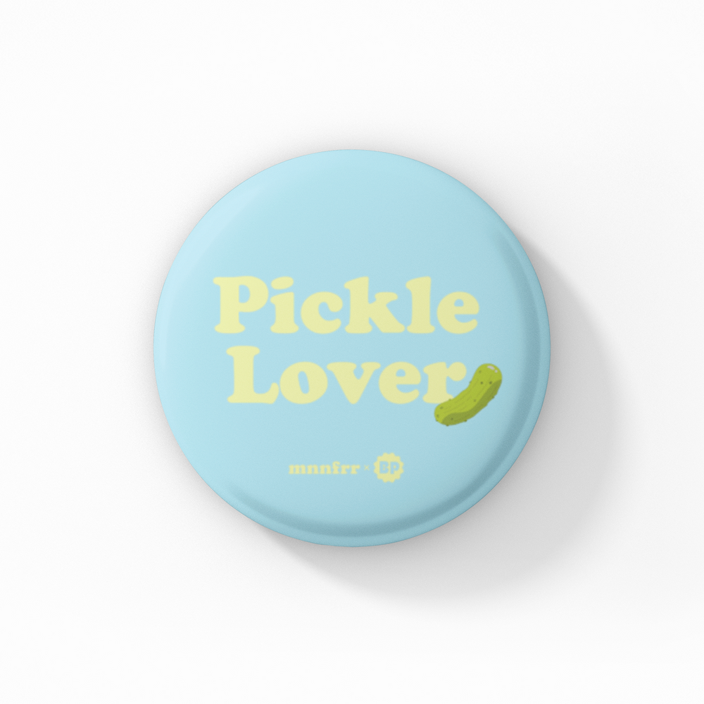 Pickle Lover Button - 1.5"