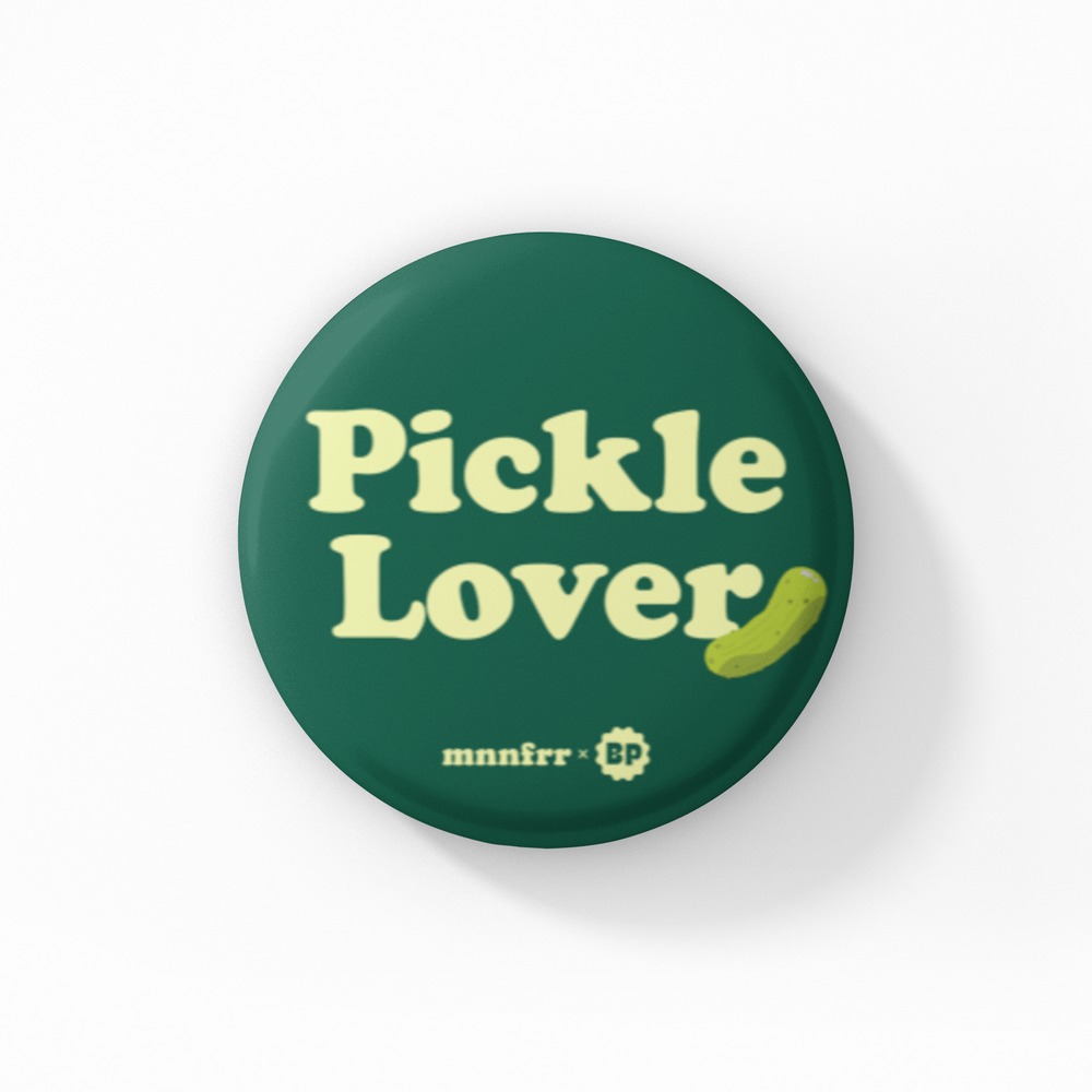 Pickle Lover Button - 2.25"