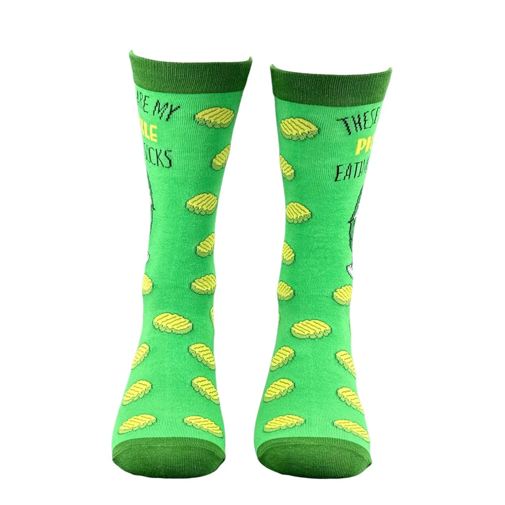 These Are My Pickle Eating Socks