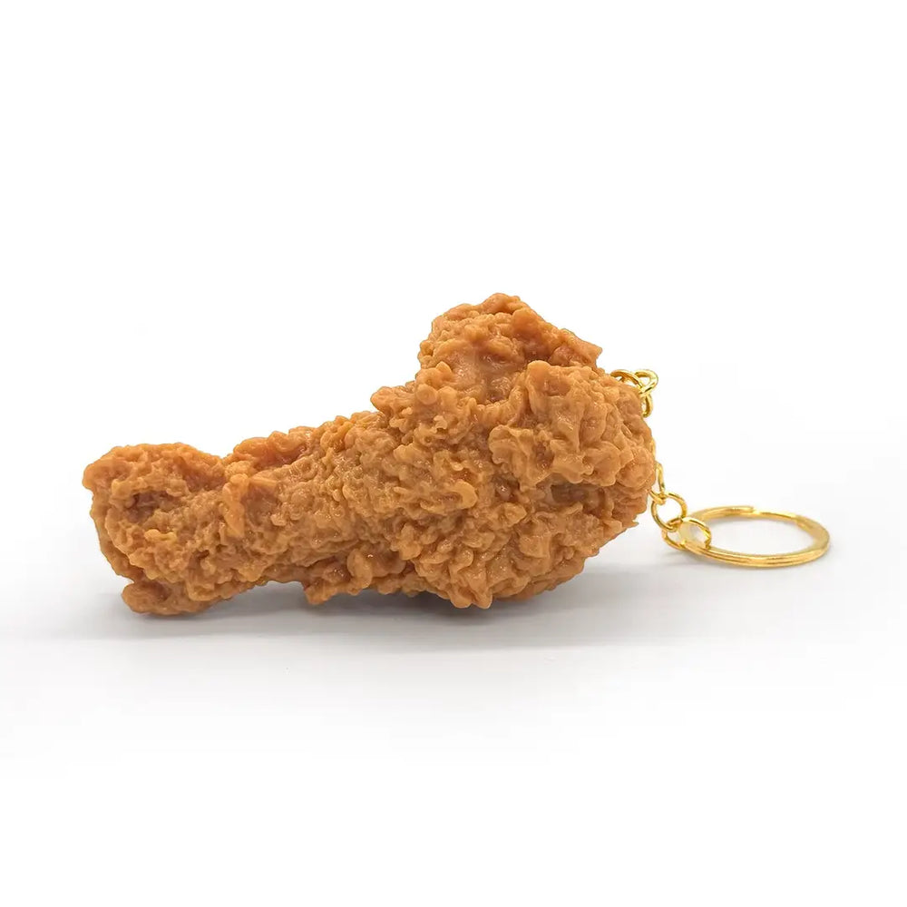 Mini Fried Chicken Leg Keychain