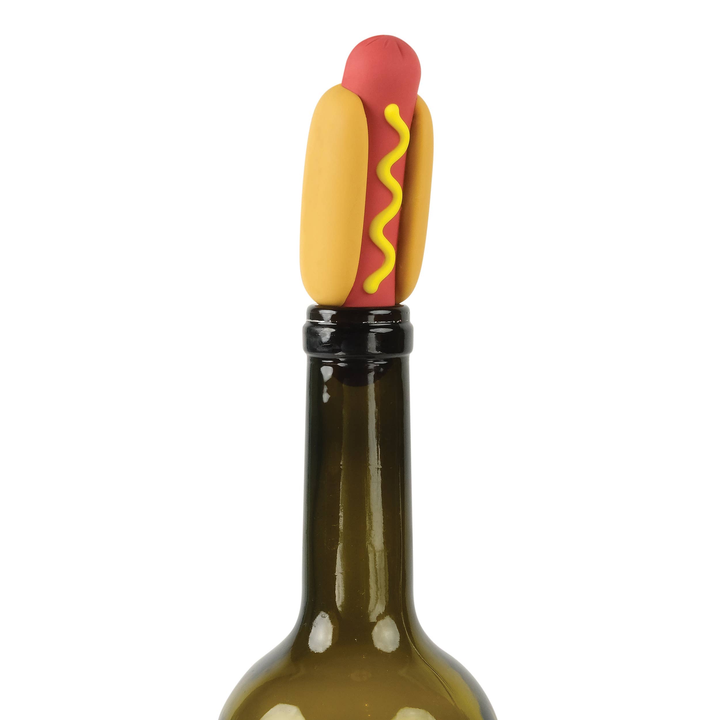 Fred & Friends Wine Wiener Bottle Stopper - Thumbnail 3