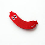 Hotdog Embroidered Bookmark