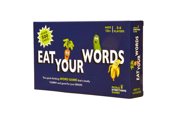 Eat Your Words Pickle Word Game