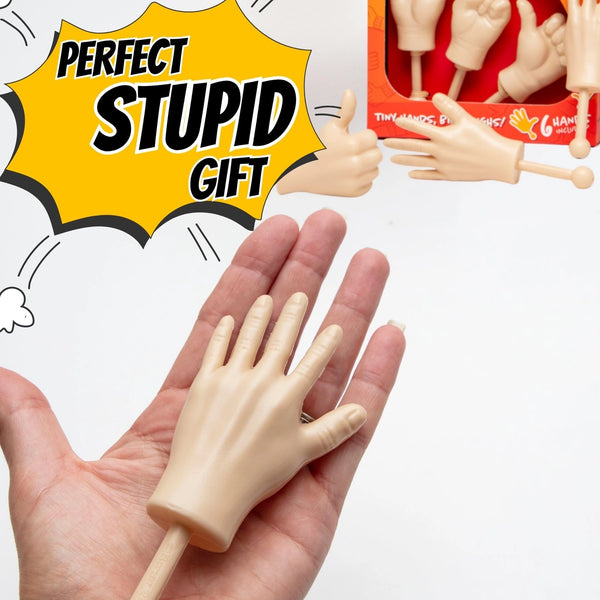 Tiny Hands On Sticks