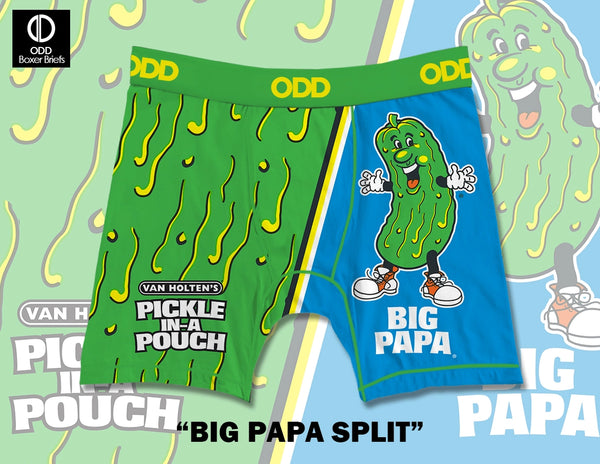 Big Papa Split Mens Boxer Briefs