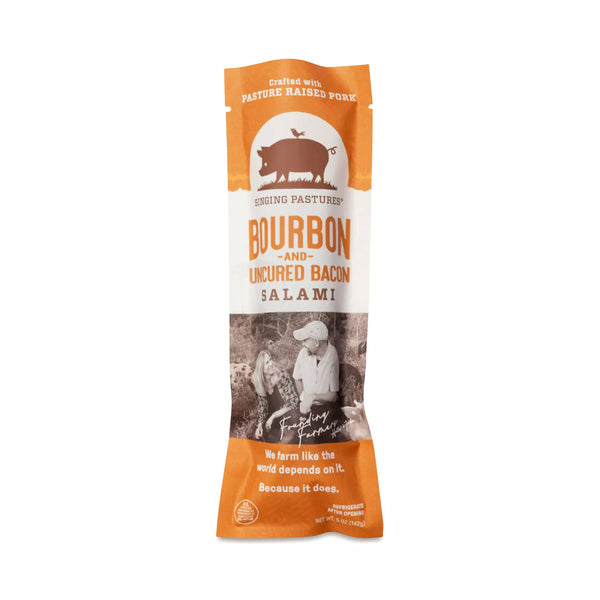 Bourbon & Uncured Bacon Salami