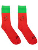 3D Packaged Crew Socks -  Hot Sauce "Spicy" Pepper