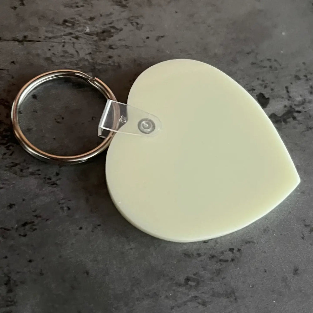 Butter Heart Keychain