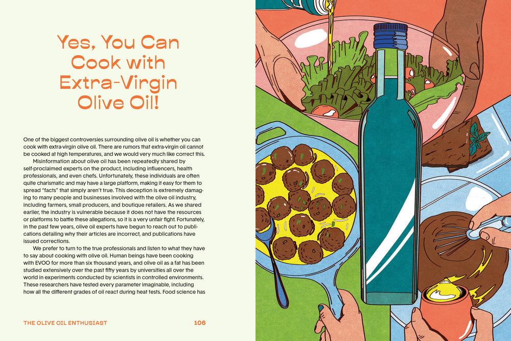 The Olive Oil Enthusiast Book