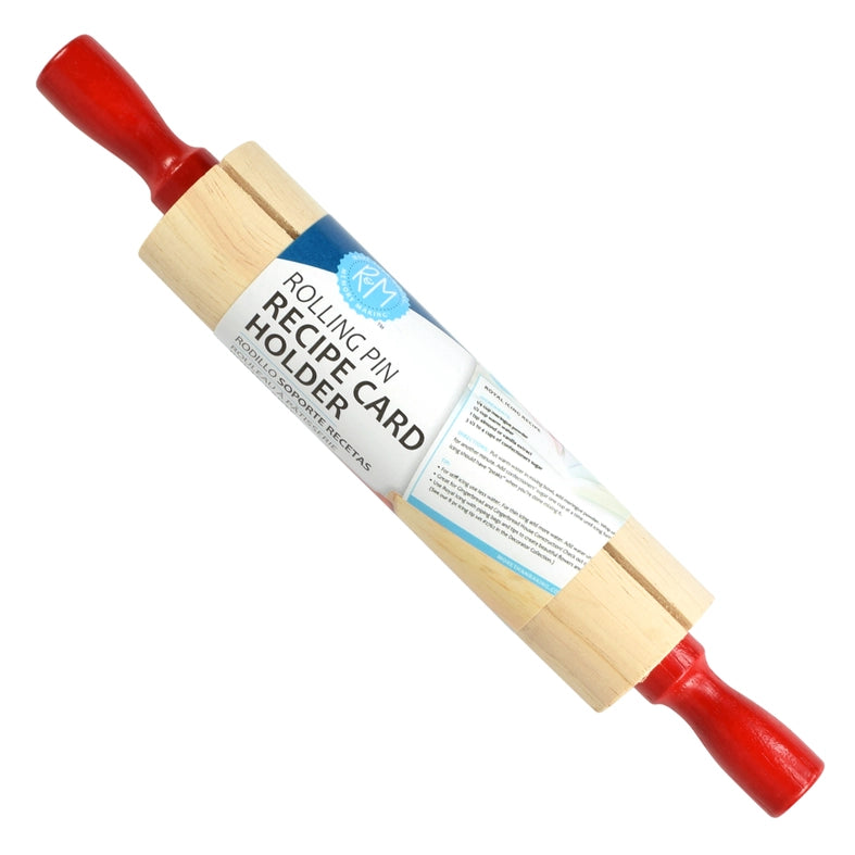 Rolling Pin Recipe Card Holder