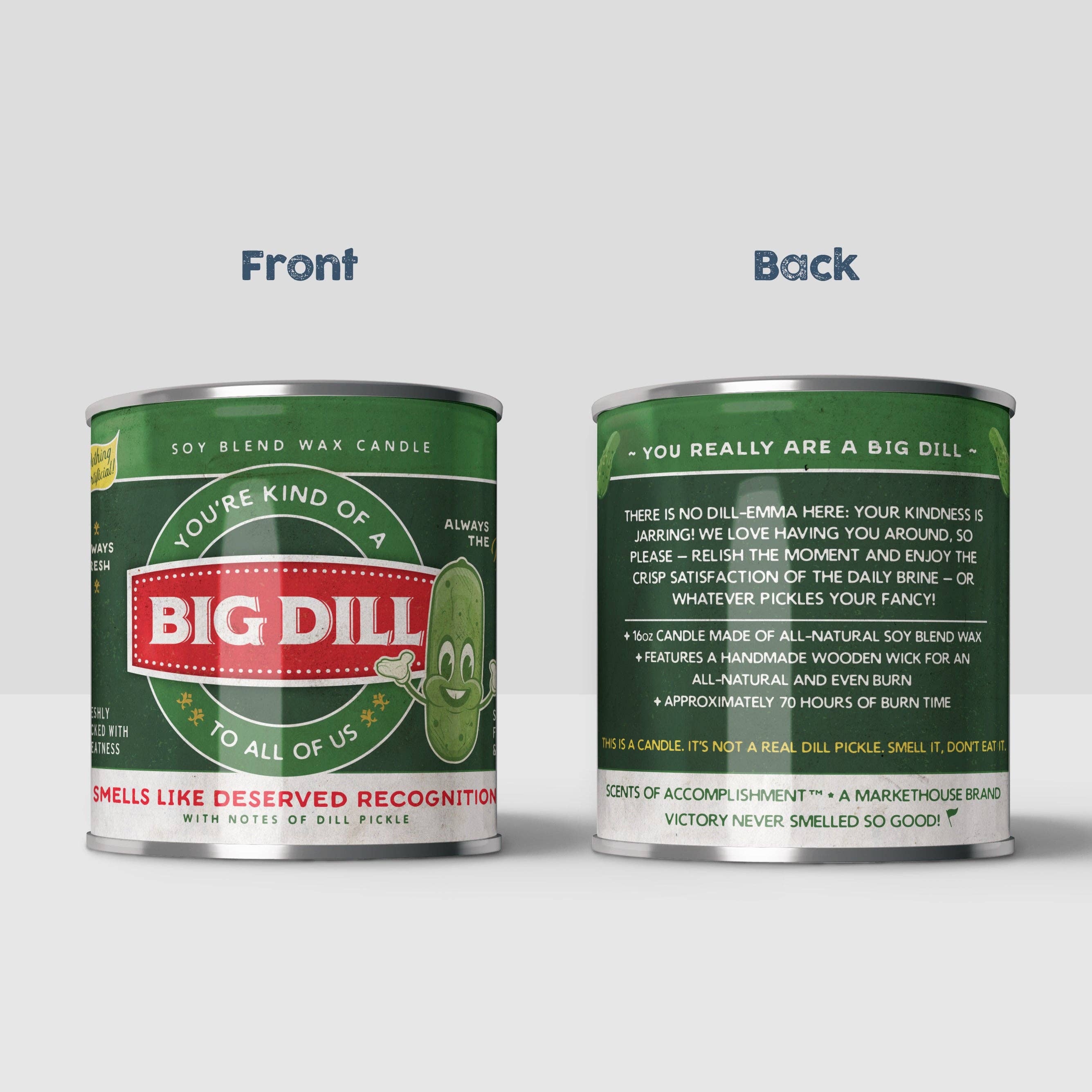 Scents of Accomplishment Big Dill Candle - Thumbnail 5