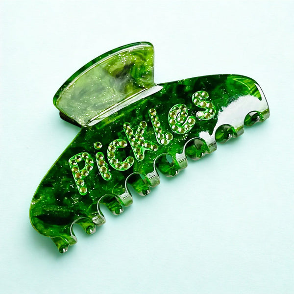 Pickles Rhinestone Hair Claw