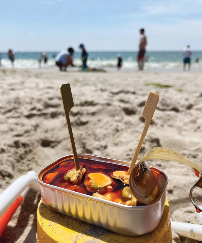 Mussels in Escabeche