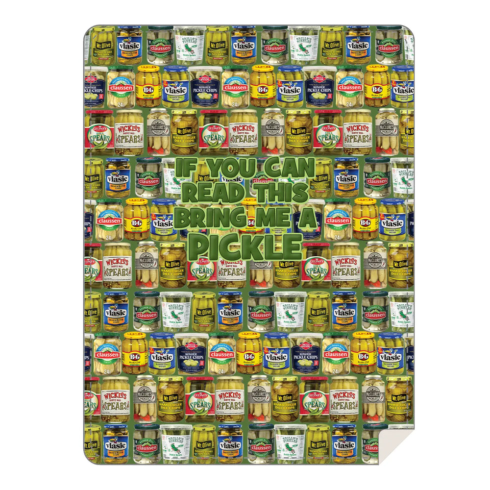 Pickle Throw Blanket