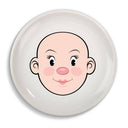 Ms Food Face Plate Girl