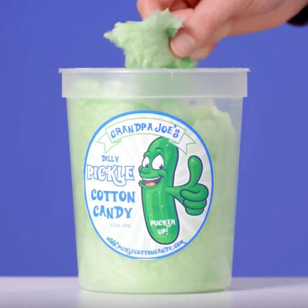 Dilly Pickle Cotton Candy