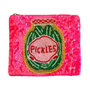 Beaded Pickles Coin Purse