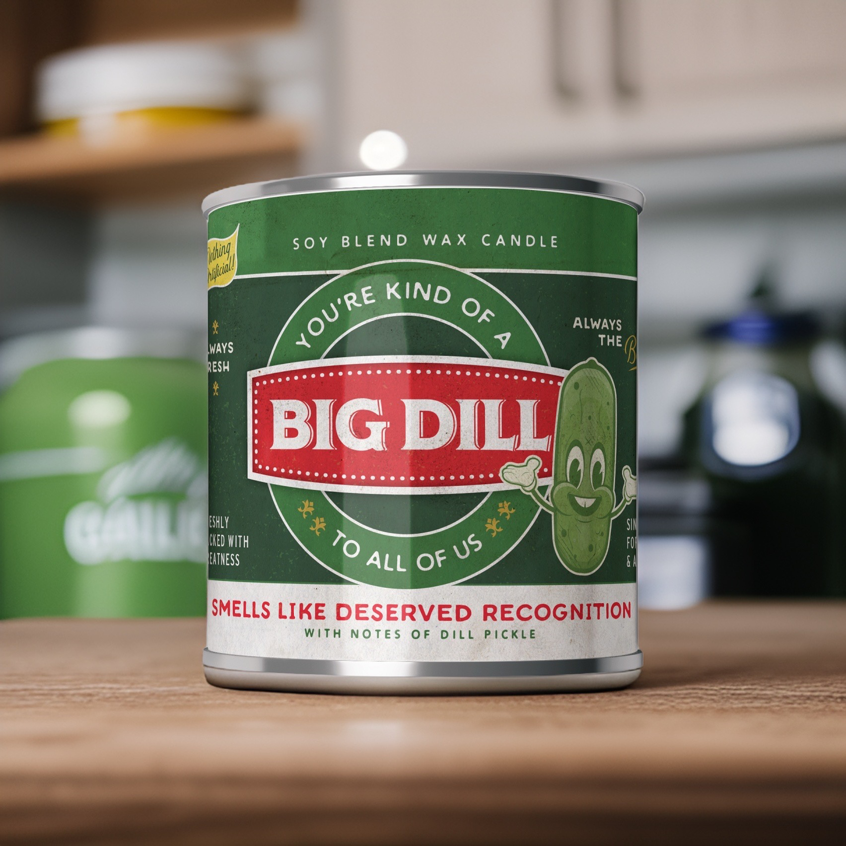 Scents of Accomplishment Big Dill Candle - Thumbnail 4