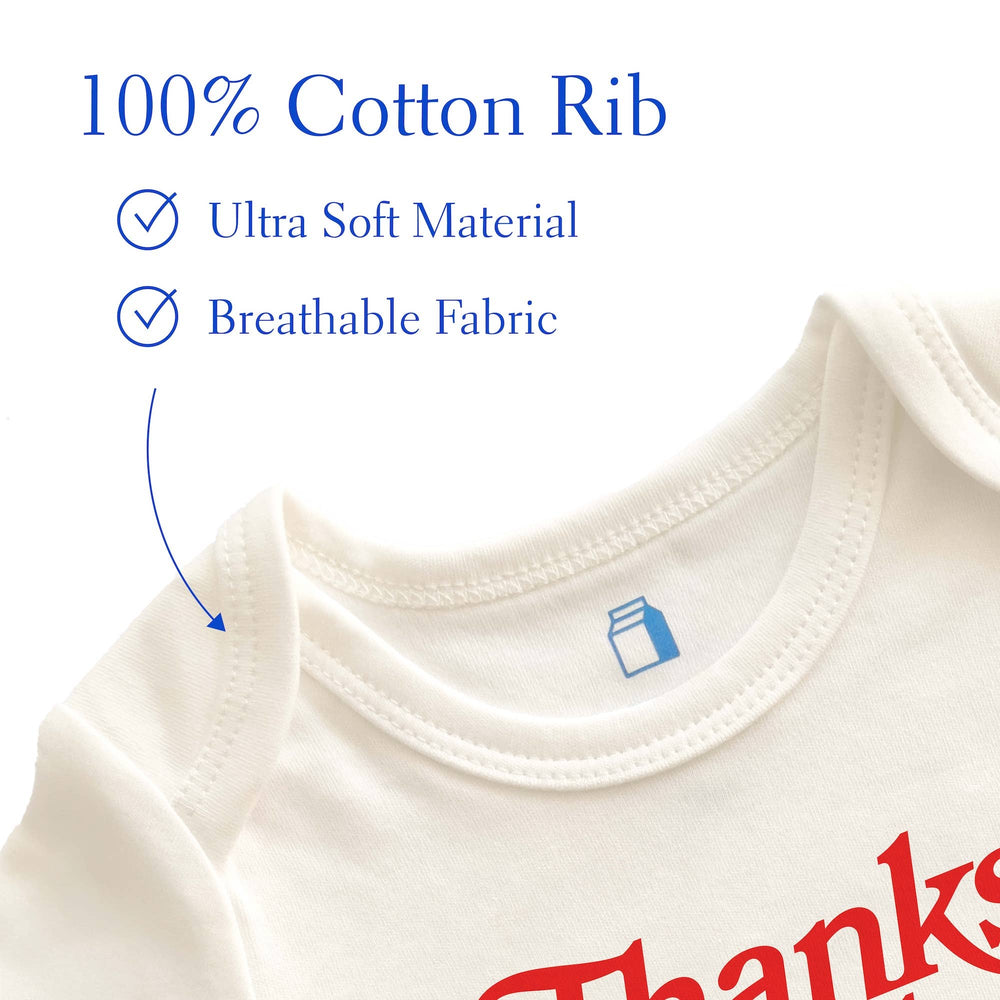Baby Bodysuit Thanks for the Snacks!