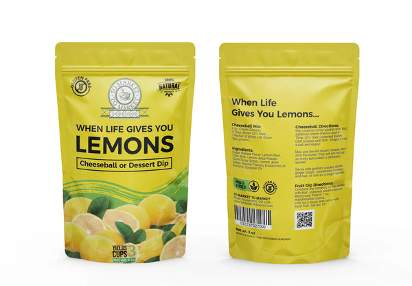 When Life Gives You Lemons - Cheeseball or Dessert Dip